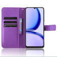 Klapkové puzdro pre Realme Note 50, Wallet Smart Magnet, fialové