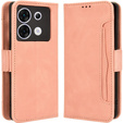 Klapkové puzdro pre Infinix Zero 30 5G, Card Slot, ružové