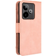 Klapkové puzdro pre Realme GT 7 / 7T, Card Slot, ružové