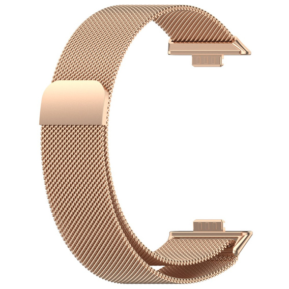 Milánsky náramok pre Huawei Watch Fit 4 / 4 Pro / 3, ružové zlato
