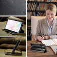 CASEME flipové puzdro pre Samsung Galaxy Note 10 Plus, Waxy Textured, káva