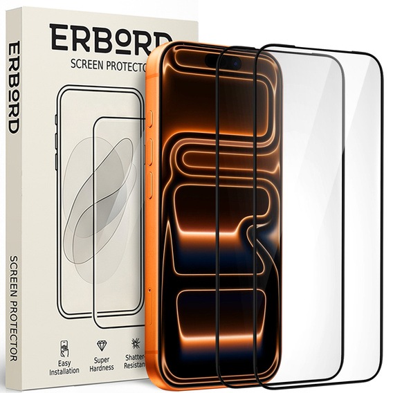 3D tvrdené sklo - sada 2 kusov pre iPhone 17 Pro Max