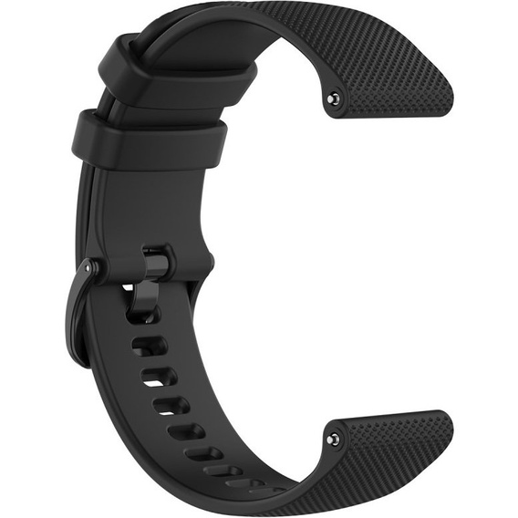 Pasek Silikonowy 18mm do Garmin Vivomove 3S / Vivoactive 4S, Black