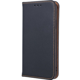 Klapkové puzdro pre Samsung Galaxy A32 5G, Split Leather Wallet, čierne