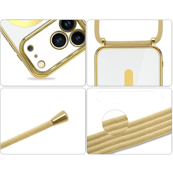 Puzdro Electro MagSafe + šnúrka pre iPhone 17 Pro Max