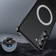 Ochranné puzdro na fotoaparát pre Samsung Galaxy S23, CamShield MagSafe, transparentné / čierne