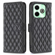 Klapkové puzdro pre Infinix Hot 40i, Wallet, BINFEN COLOR, čierne