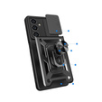 Obal na mobil pre Samsung Galaxy A05s, CamShield Slide, čierne