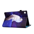 Obal na mobil pre Samsung Galaxy Tab A9 X110 / X115, white cat