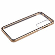 Puzdro pre Samsung Galaxy A16, Magnetic Dual Glass, zlaté