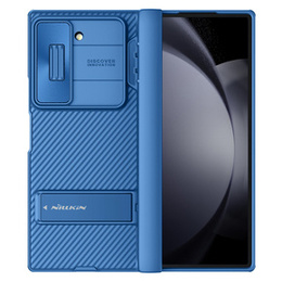 Puzdro pre Samsung Galaxy Z Fold6 5G, pancierované Nillkin, CamShield Pro, modré