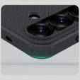 NILLKIN puzdro pre Samsung Galaxy S25+ Plus, Frosted Shield, pre MagSafe, čierne