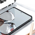 Puzdro pre OnePlus Nord 4, s magnetickým štítkom, transparentné / čierne