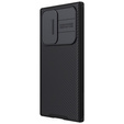 Puzdro pre Samsung Galaxy S22 Ultra, pancierované Nillkin, CamShield Pro, čierne