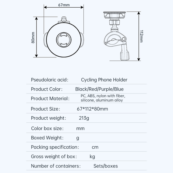 Držiak Quick Lock MagSafe na bicykel a motorku pre telefón