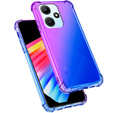 Puzdro pre Infinix Hot 30i, Gradient Dropproof, Fialová / modrá