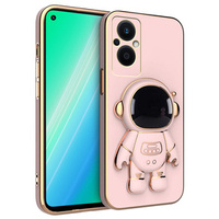 Obal na mobil pre Oppo Reno7 Lite 5G, Astronaut, ružové