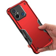 Obrnené puzdro pre Xiaomi Redmi 12C, Dual-Layer, červené