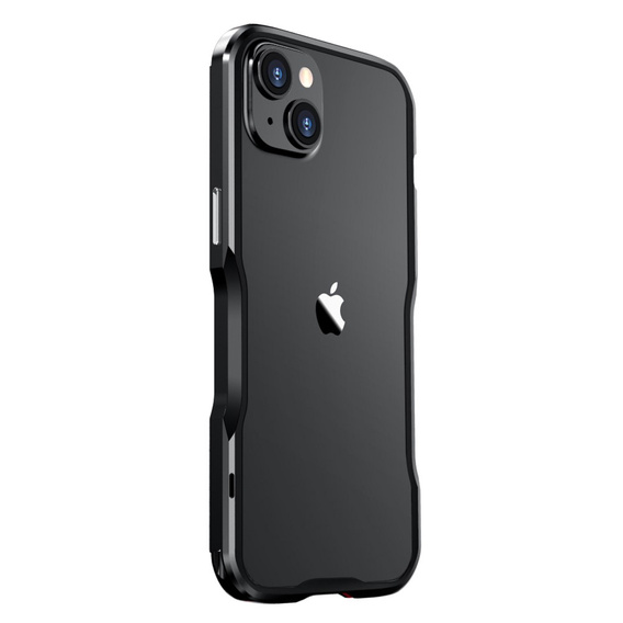 Puzdro LUPHIE pre iPhone 14, Armor Bumper, čierne