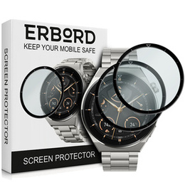 2x hybridné sklo ERBORD pre Huawei Watch GT 3 Pro 46mm