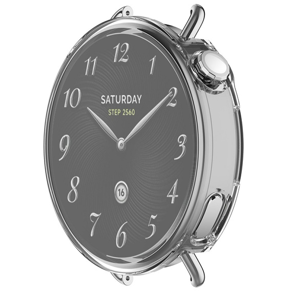 Puzdro 2 v 1 s ochrannou fóliou na displej pre hodinky Xiaomi Watch S4 41 mm