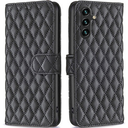 Klapkové puzdro pre Samsung Galaxy A15, Wallet, BINFEN COLOR, čierne