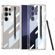 Puzdro pre Samsung Galaxy S25 Ultra, GKK Clear Case, so stylusom, priehľadné 