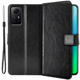 Klapkové puzdro pre Xiaomi Redmi Note 12S, Wallet, čierne