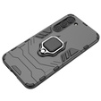 Obal na mobil pre Samsung Galaxy S23, Kickstand Ring, čierne