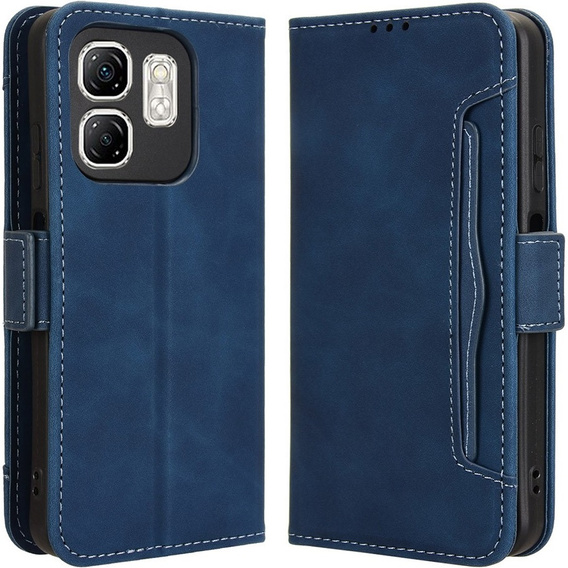Klapkové puzdro pre Infinix Hot 50i 4G, Card Slot, tmavomodré