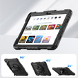 Obrnené puzdro pre Lenovo Tab M11, ochranné 360 so slotom na stylus, čierne