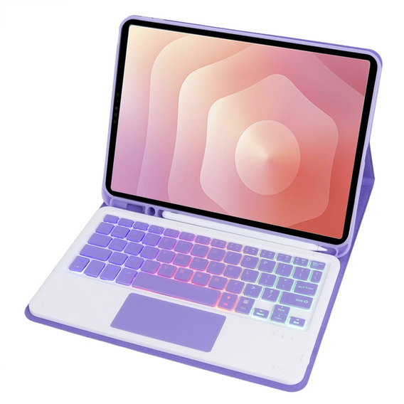 Puzdro s podsvietenou Bluetooth klávesnicou a touchpadom pre Samsung Galaxy Tab S11