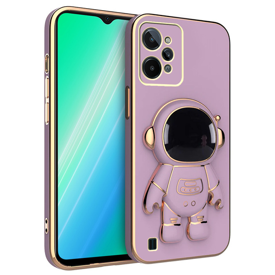 Obal na mobil pre Realme C31, Astronaut, fialové
