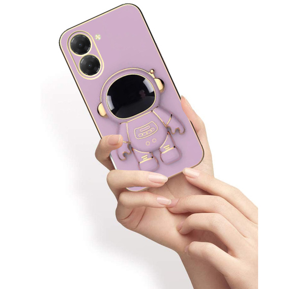 Obal na mobil pre Xiaomi Redmi A5, Astronaut, fialové