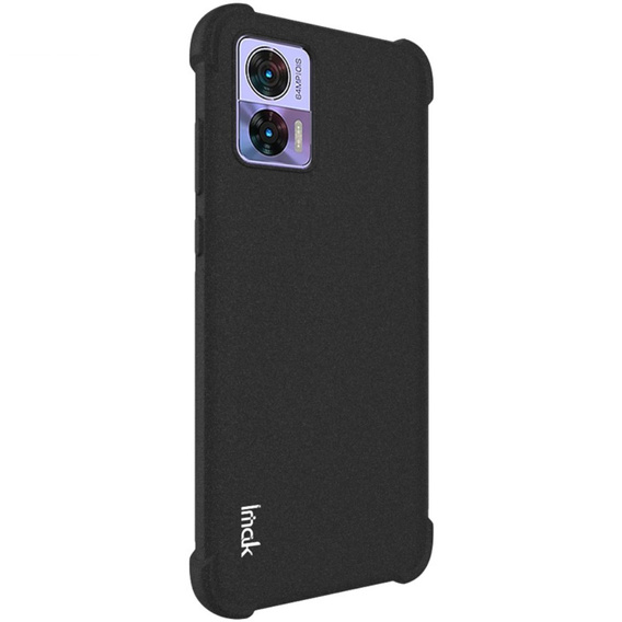 IMAK Obal na mobil pre Motorola Edge 30 Neo 5G, Dropproof, čierne