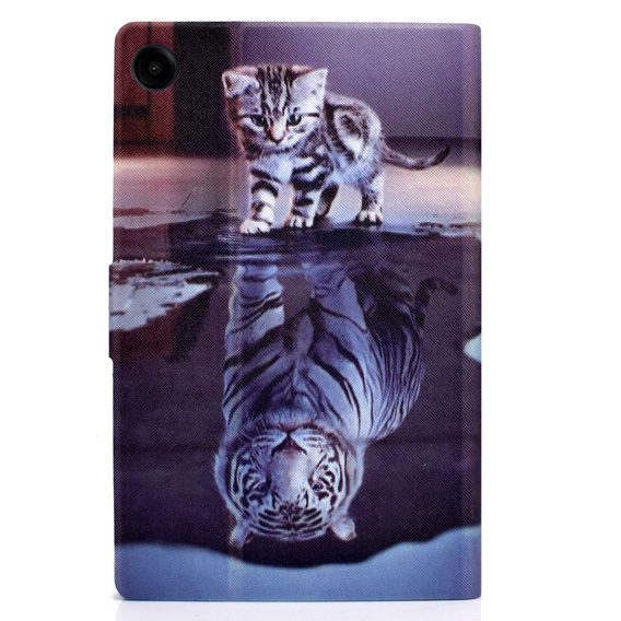 Obal na mobil pre Samsung Galaxy Tab A9 X110 / X115, cat and tiger