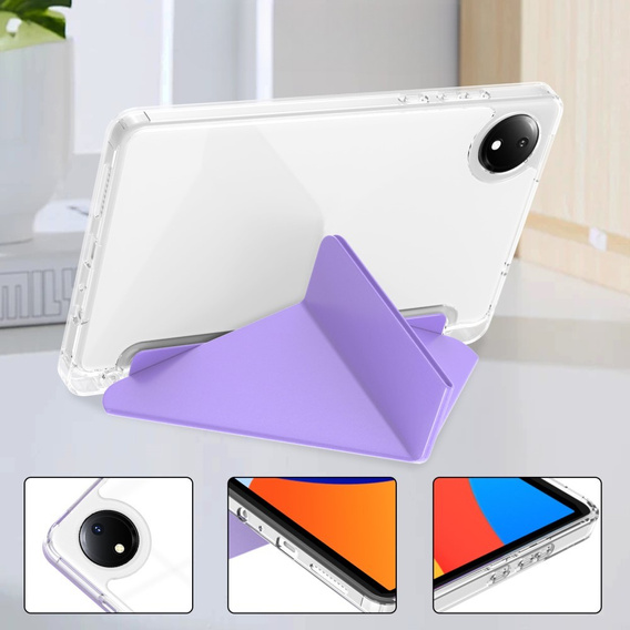 Puzdro pre Xiaomi Redmi Pad SE 8.7", Origami, fialové