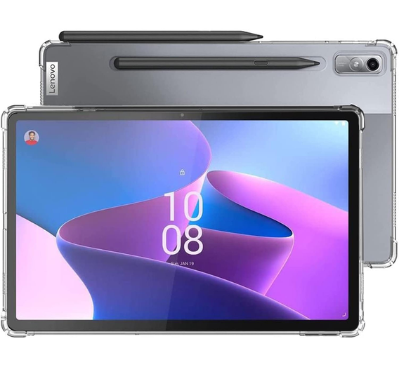 Puzdro pre Lenovo Tab P11 Pro Gen 2 TB132FU TB132XU 11.2", silikónové, priehľadné