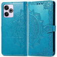 Klapkové puzdro pre Xiaomi Redmi 13, Mandala, modré