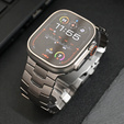 Náramok pre Apple Watch 1/2/3/4/5/6/7/8/9/SE/ULTRA/ULTRA 2 42/44/45/49MM, titán