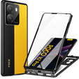 Puzdro pre Xiaomi Poco X7 Pro 5G, Magnetic Dual Glass, čierne