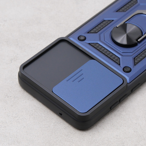 Obal na mobil pre Motorola Moto G84 5G, CamShield Slide, modré