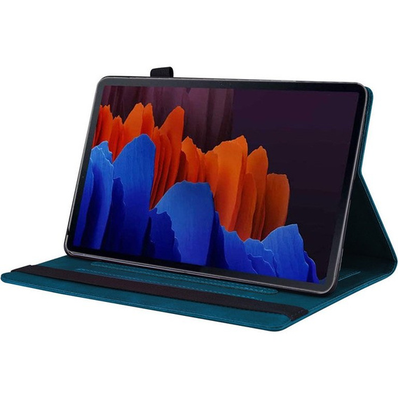 Puzdro pre Lenovo Tab P12 Pro 12.6, Classic, s priestorom pre stylus, modré