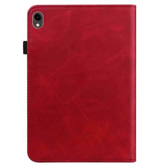 Puzdro pre Samsung Galaxy Tab S10 Lite / S10 FE / S9 FE / S9, Classic, s priestorom pre stylus, červené