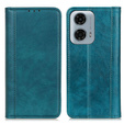 Obal na mobil pre Motorola Moto G24 / G24 Power / G04, Wallet Litchi Leather, modré