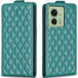 Klapkové puzdro pre Motorola Edge 40 5G, Wallet, BINFEN COLOR, zelený