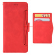 Klapkové puzdro pre Tecno Pova 5 Pro 4G, Card Slot, červené