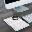 Milánsky náramok pre Samsung Galaxy Fit 3, čierny