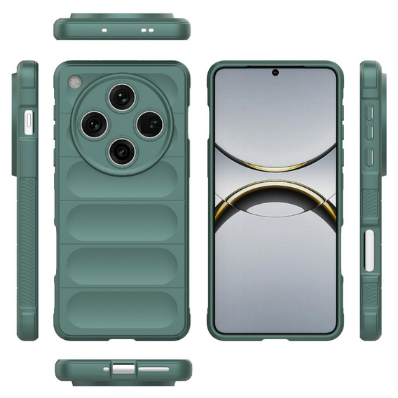 Obal na mobil pre Oppo Find X8 Pro, Gaming Shockproof, zelený