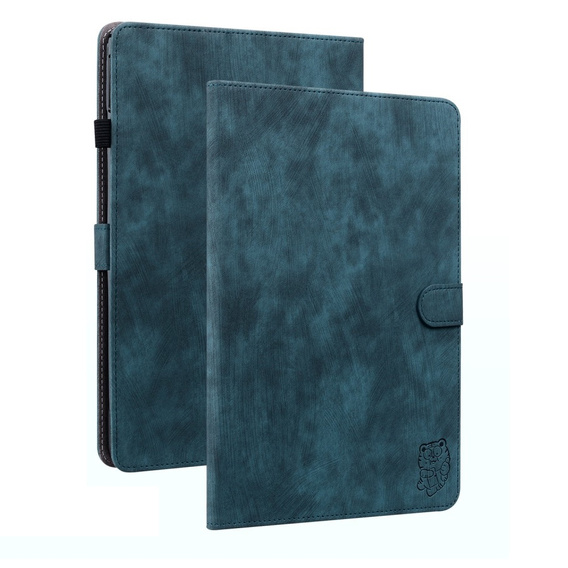 Obal na mobil pre Samsung Galaxy Tab S9, Wallet Pen Slot, modré